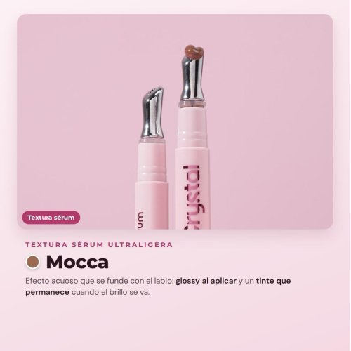 CORAZONA - Lip serum Pure Crystal - Mocca