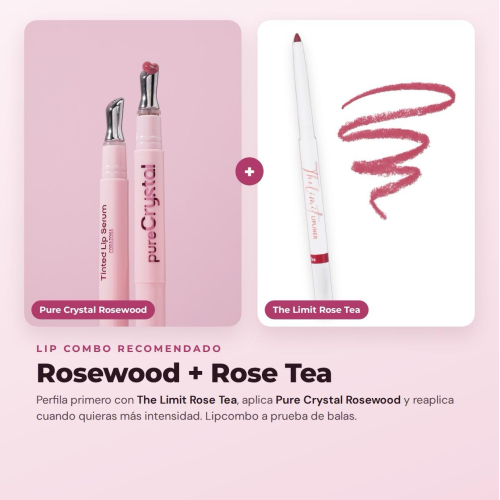 CORAZONA - Lip serum Pure Crystal - Rosewood