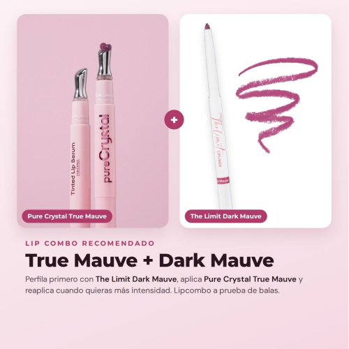 CORAZONA - Lip serum Pure Crystal - True Mauve