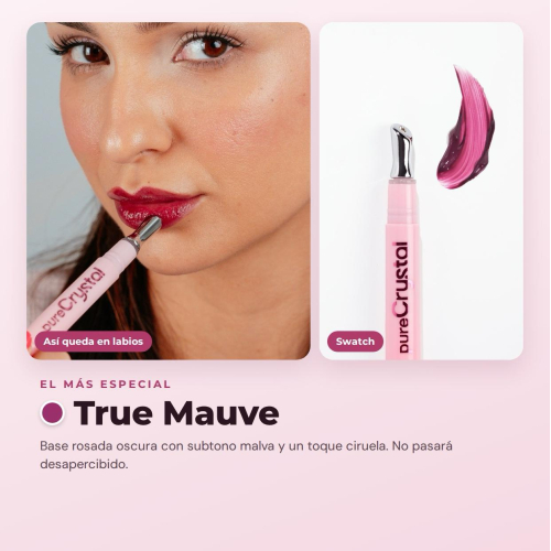 CORAZONA - Lip serum Pure Crystal - True Mauve