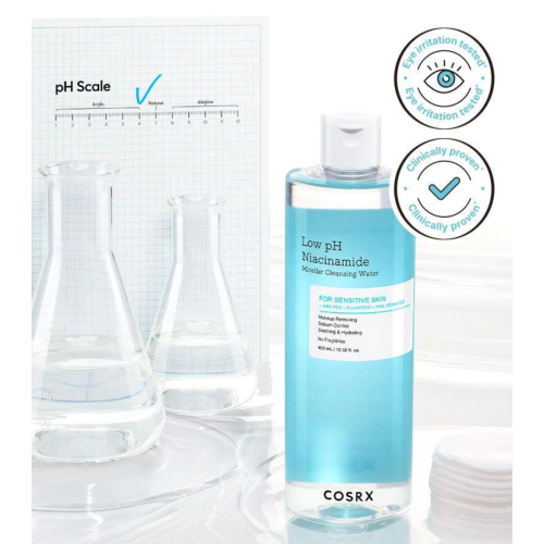 COSRX - Micellar Cleansing Water with Niacinamide Low PH