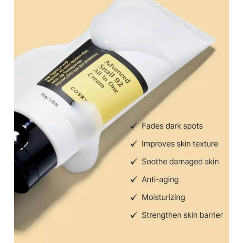 COSRX - Moisturizing cream Advanced Snail 92 All in one Cream - 50g