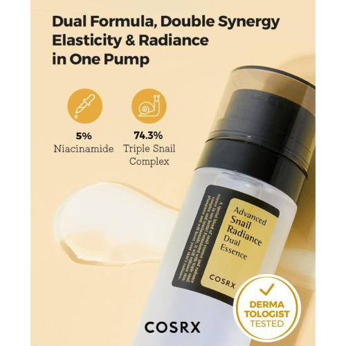 COSRX - Brightening Essence Advanced Snail Radiance Dual Essence