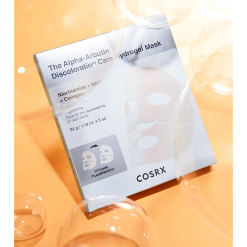 COSRX - Pack of 3 Brightening Face Masks The Alpha-Arbutin