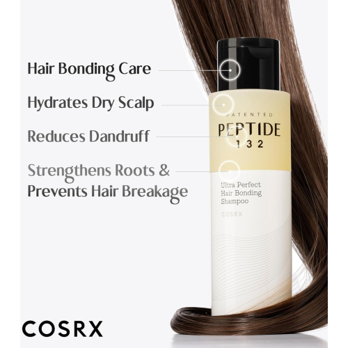 COSRX - *Peptide-132* - Repairing Shampoo Ultra Perfect Hair Bonding