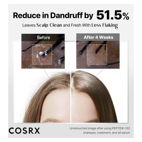 COSRX - *Peptide-132* - Repairing Shampoo Ultra Perfect Hair Bonding