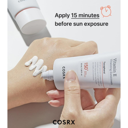 COSRX - Facial sunscreen SPF50+ Vitamin E Tocopherol