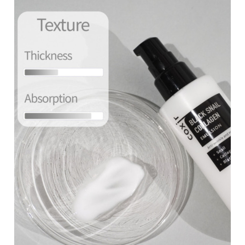 COXIR - Moisturizing emulsion Black Snail Collagen