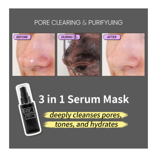 COXIR - Purifying facial mask Black Rise Txa Pore