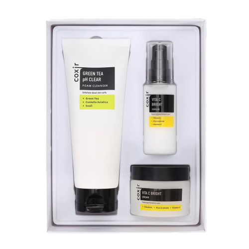 COXIR - Brightening facial care set with vitamin c Vita C Bright Gift Set