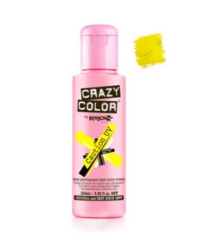 CRAZY COLOR - Hair coloring cream - Nº 77: Caution UV 100ml