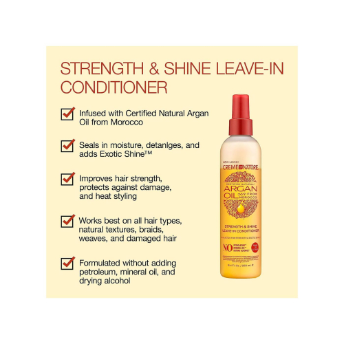 Creme of Nature - Leave-in Conditioner with Argan Oil Strength & Shine