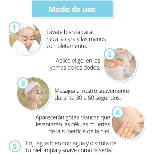 Cure - Gentle exfoliating gel Natural Aqua Gel