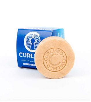 CurlMed - 100% natural solid shampoo - Volume, shine and softness