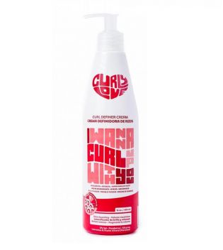 Curly Love - Curl Definer Curl Defining Cream - Avocado, Oatmeal and Marshmallow 450ml