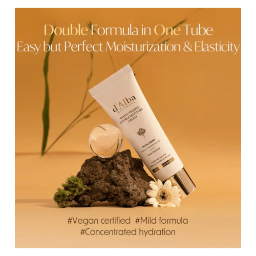 D'Alba - Moisturizing facial cream Double White Truffle
