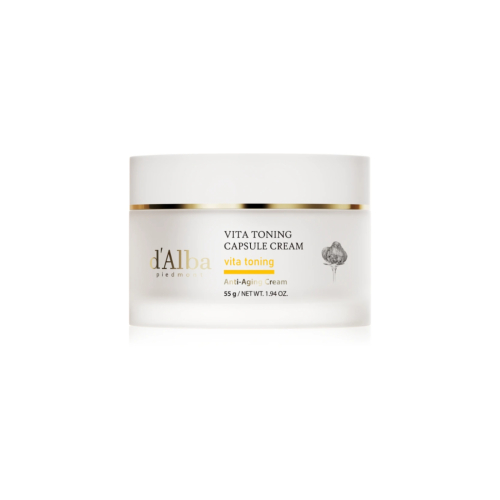 D'Alba - Illuminating facial cream Vita Toning Capsule