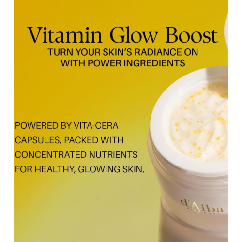 D'Alba - Illuminating facial cream Vita Toning Capsule