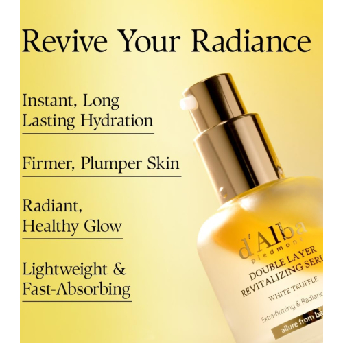 D'Alba - Revitalizing Facial Serum White Truffle
