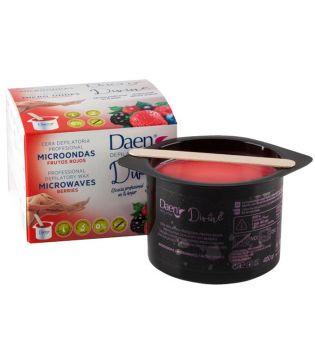 Daen - Depilatory wax Bowl microwave - berries 400g