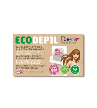 Daen - Eco-strips Depilatory Cold Wax - Facials
