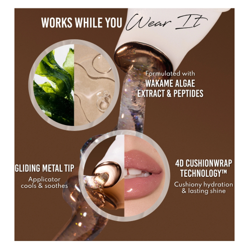 Danessa Myricks Beauty - Lip gloss with charm Gloss on Lock Kit