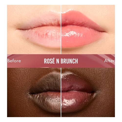 Danessa Myricks Beauty - Lip Gloss Glosswork 4D - Rose N Brunch