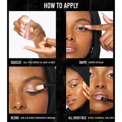 Danessa Myricks Beauty - Colorfix Creams Metallics - Titanium