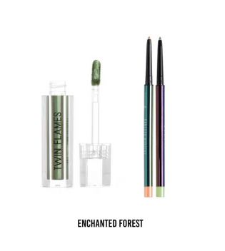Danessa Myricks - *Infinite Chrome Gemstone Collection* - Eyeshadow & Liner Set - Enchanted Forest