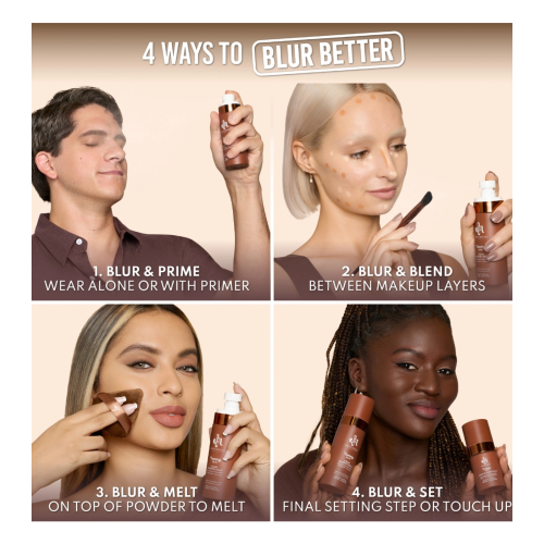 Danessa Myricks - Mattifying Setting Spray Liquid Blurring Balm - Mini