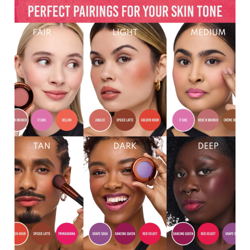 Danessa Myricks - Yummy Skin Blurring Balm Powder Flushed - Spiced Latte