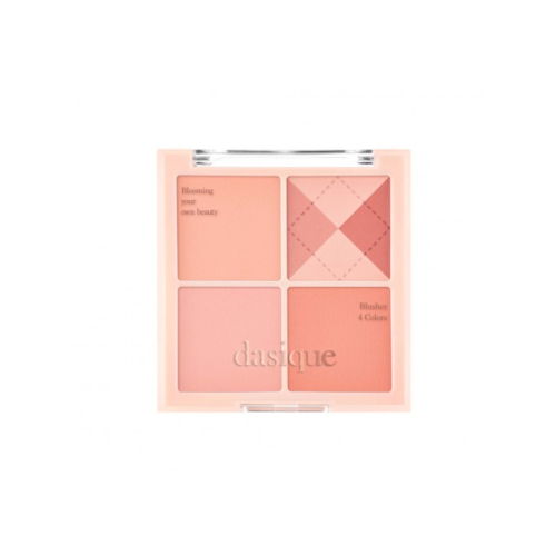 Dasique - Powder Blush Palette Blending Mood Cheek - 04: Beige Knit