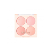 Dasique - Powder Blush Palette Blending Mood Cheek - 09: Almond Vanilla