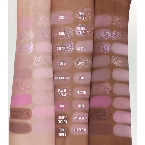 Dasique - Eyeshadow Palette - 18: Berry Smothie