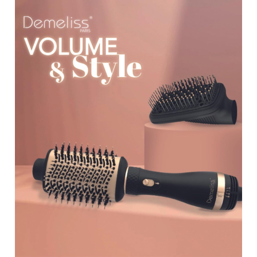 Demeliss - 2 in 1 drying and styling brush Volume & Style