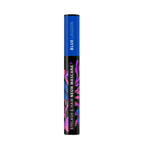 Dermacol - Mascara for eyelashes and hair Neon - Blue Lagoon