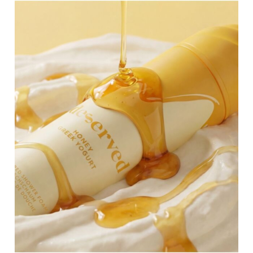 Deserved - Creamy Texture Shower Gel - Honey Greek Yogurt