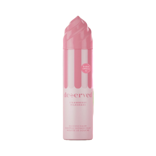 Deserved - Creamy Texture Shower Gel - Strawberry Milkshake