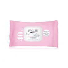 Byphasse - Makeup remover wipes 40 units - Milk proteins