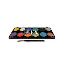 Diamond FX - Palette of 6 Aquacolors for Face and Body - FSM12-M