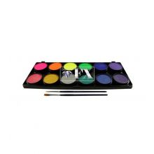 Diamond FX - Palette of 6 Aquacolors for Face and Body - FSM12-NM