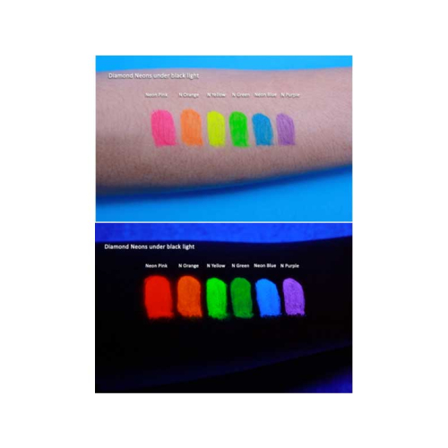 Diamond FX - Palette of 6 Aquacolors for Face and Body - FSM6-N