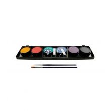 Diamond FX - Palette of 6 Aquacolors for Face and Body - FSM6-P