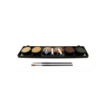 Diamond FX - Palette of 6 Aquacolors for Face and Body - Skintones