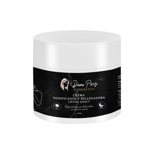 Diana Piriz Cosmetics - Toning and Filling Cream Lifting Effect
