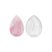Diana Piriz Cosmetics - Makeup Sponge Pink Sakura + Ventilated Case