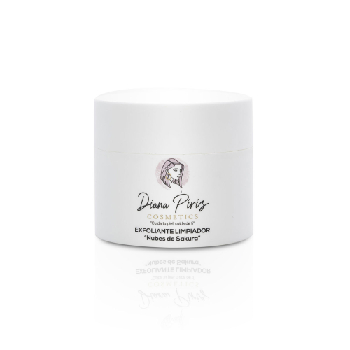 Diana Piriz Cosmetics - Cleansing scrub Nubes de Sakura
