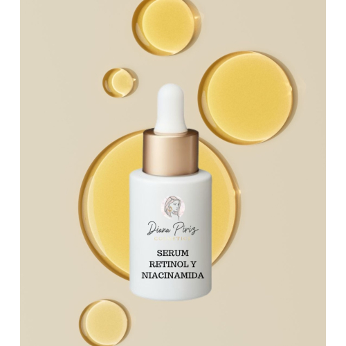 Diana Piriz Cosmetics - Retinol and niacinamide facial serum