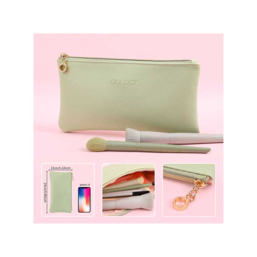 Docolor - Set of brushes and toiletry bag Morandi