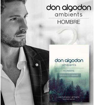 Don Algodon - Men's closet freshener - Sandalwood and amber